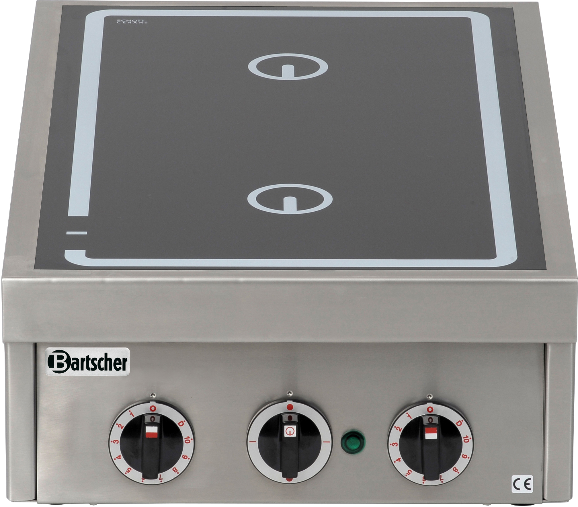 Ceranherd 2 Felder ø230mm 3.0 kW - TE