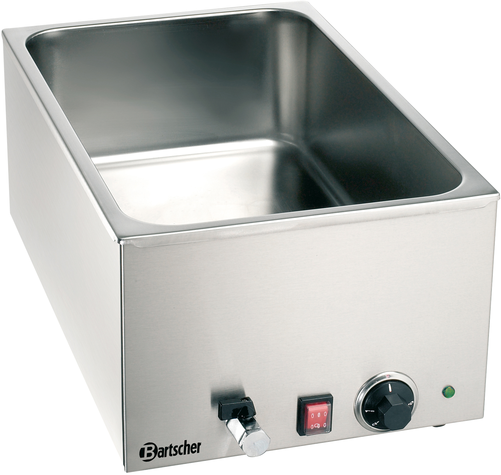 Bain-Marie GN 1/1-150mm, mit Ablasshahn