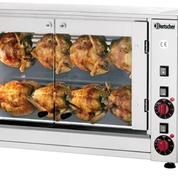 Elektro-Hähnchengrill P8N - 8 Hähnchen