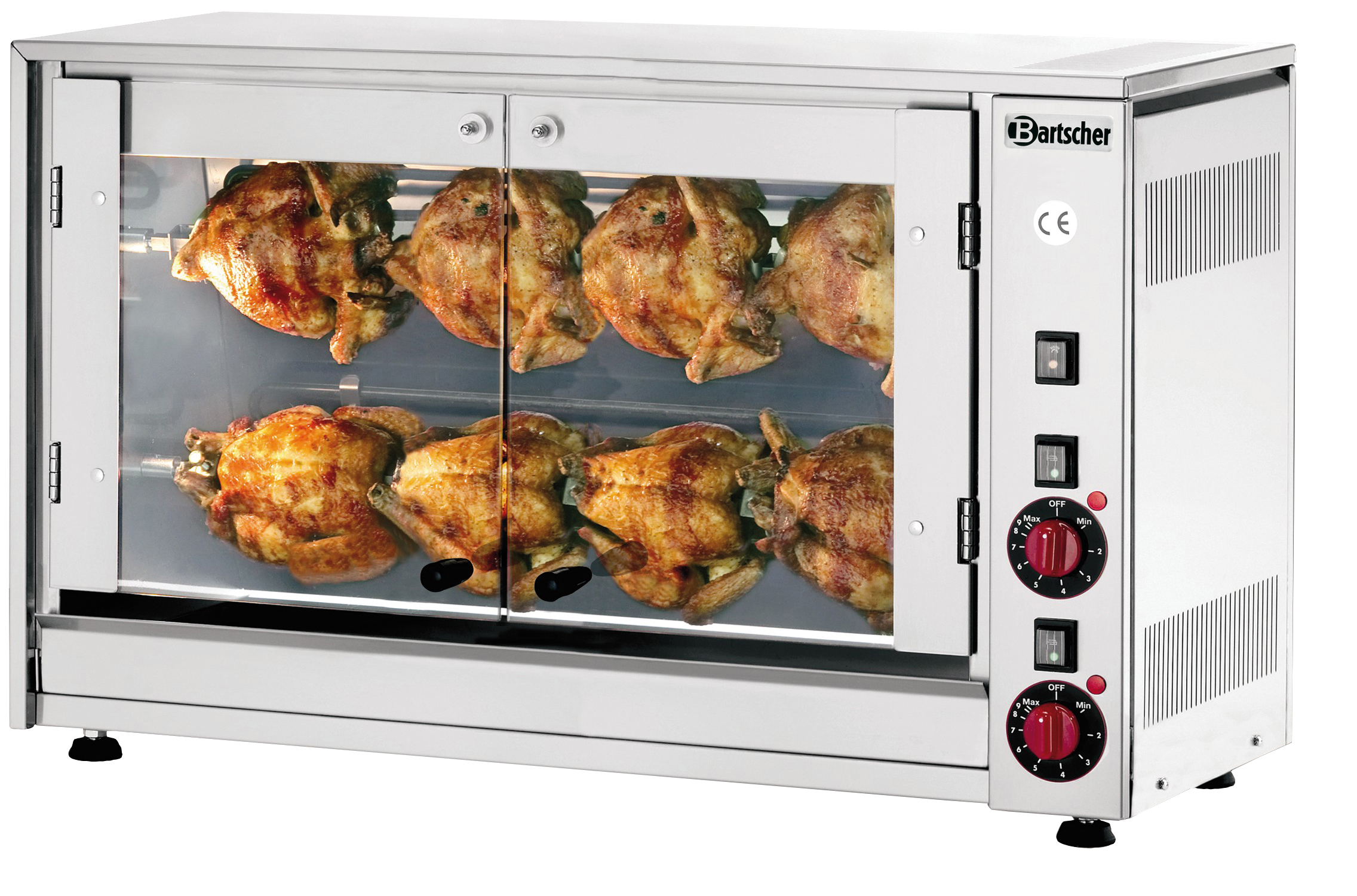 Elektro-Hähnchengrill P8N - 8 Hähnchen