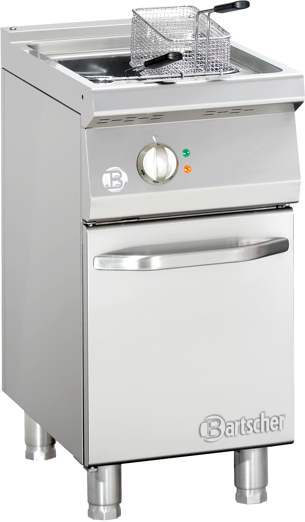Elektro-Standfritteuse 1 Becken 15 Liter