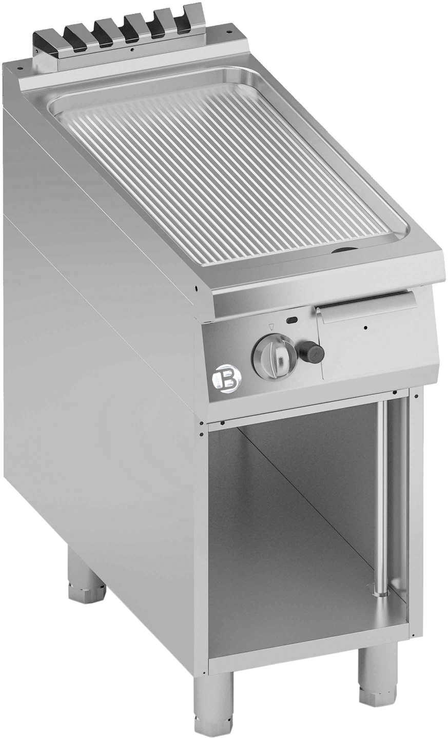 Gas-Griddleplatte gerillt S900 - 400