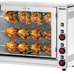 Elektro-Hähnchengrill P12N - 12 hähnchen