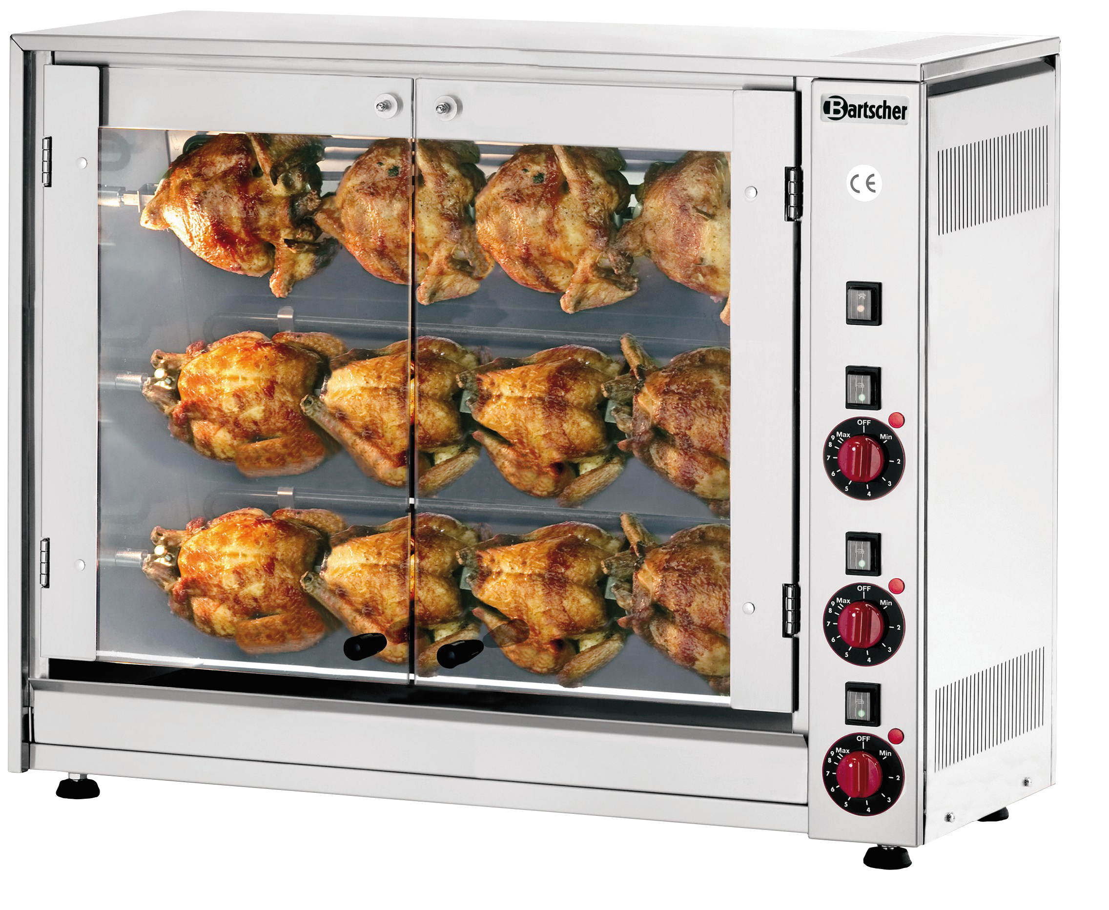 Elektro-Hähnchengrill P12N - 12 hähnchen