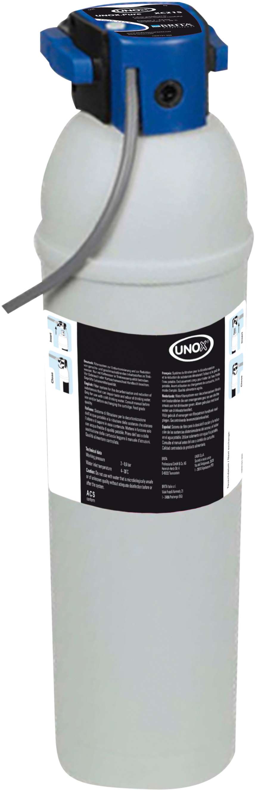 Entkalker Unox.Pure, Installationsset