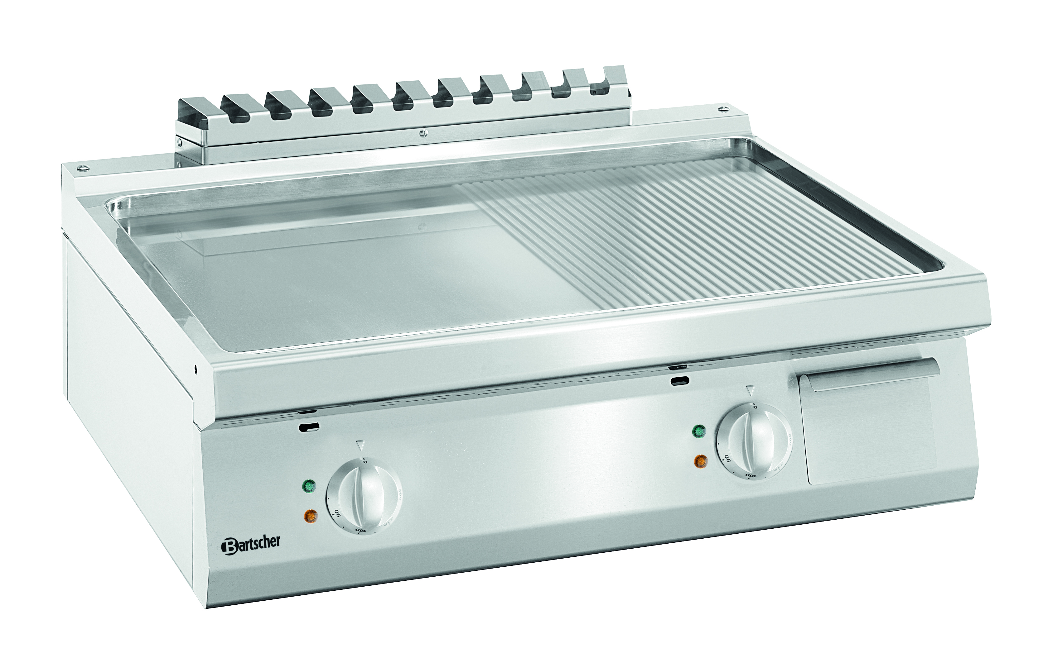 Elektro-Griddleplatte gerillt&glatt S700 - 800