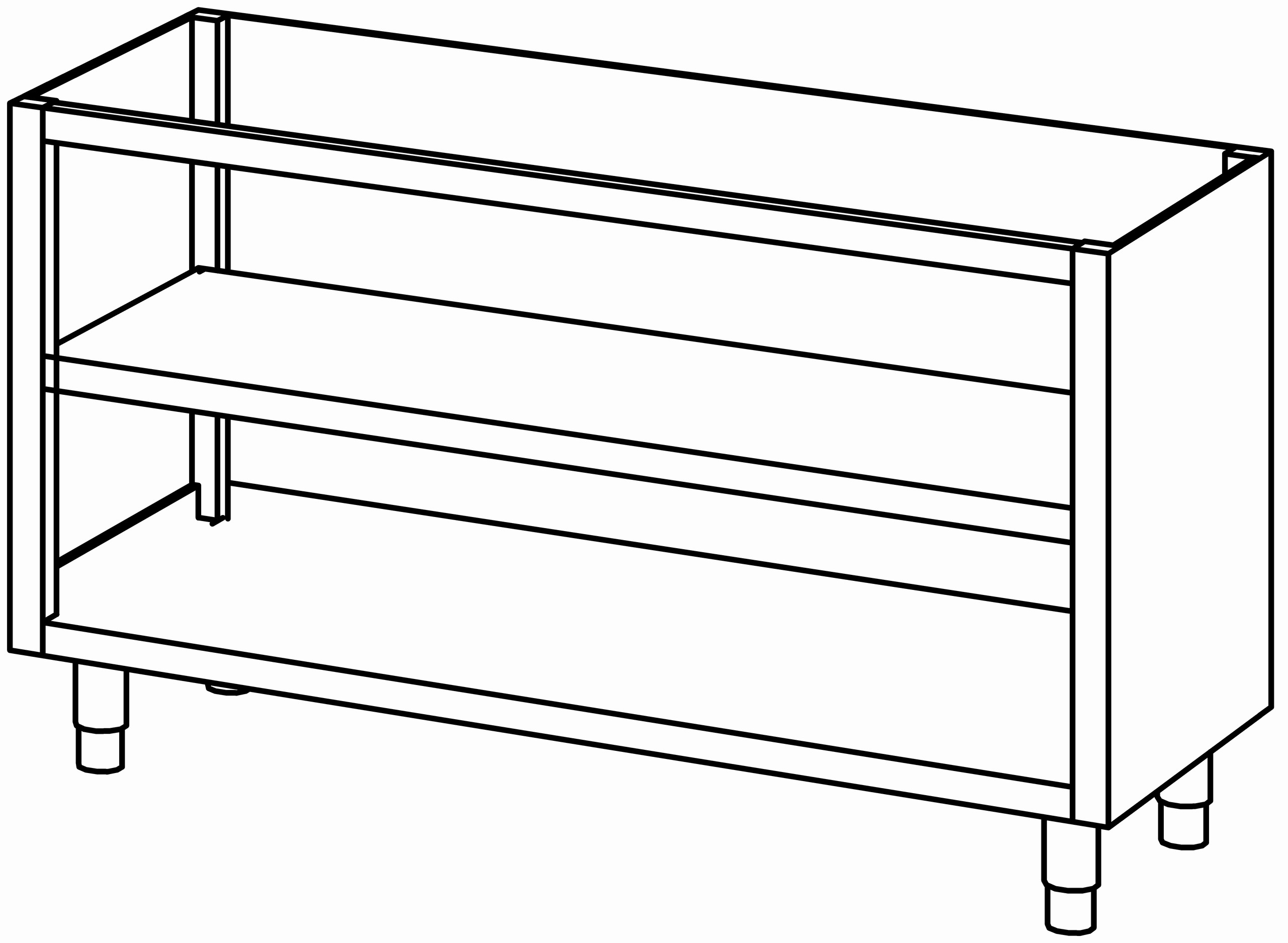 Schrankunterbau offen 1500x580, ZB