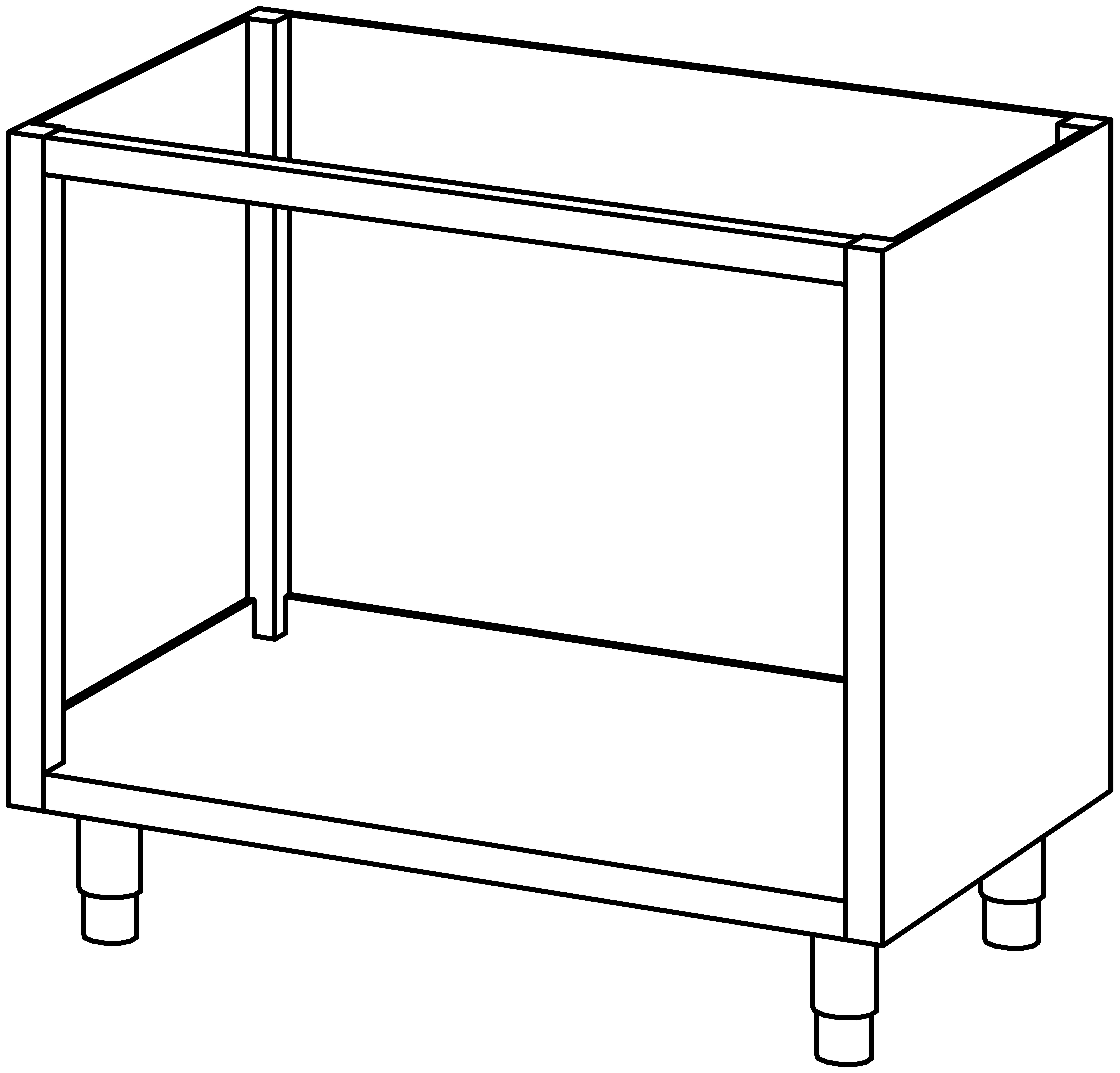 Schrankunterbau offen 1000x680