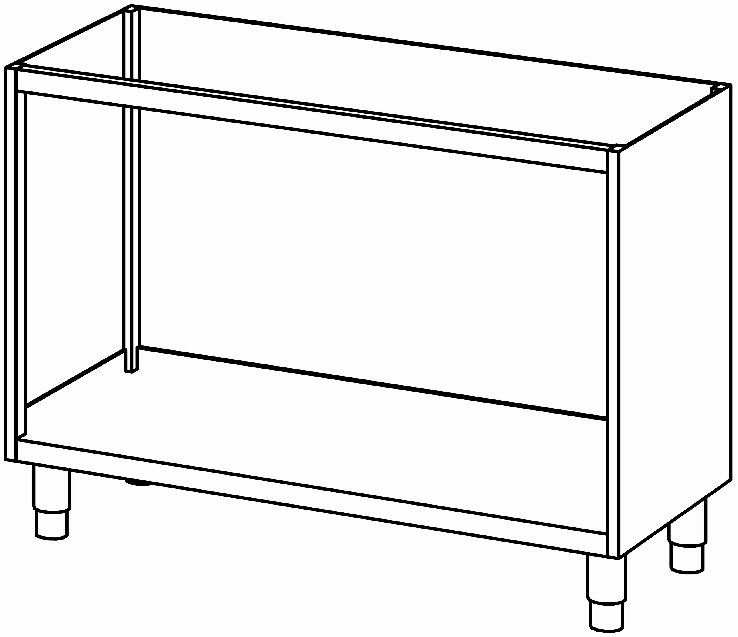 Schrankunterbau offen 1200x580