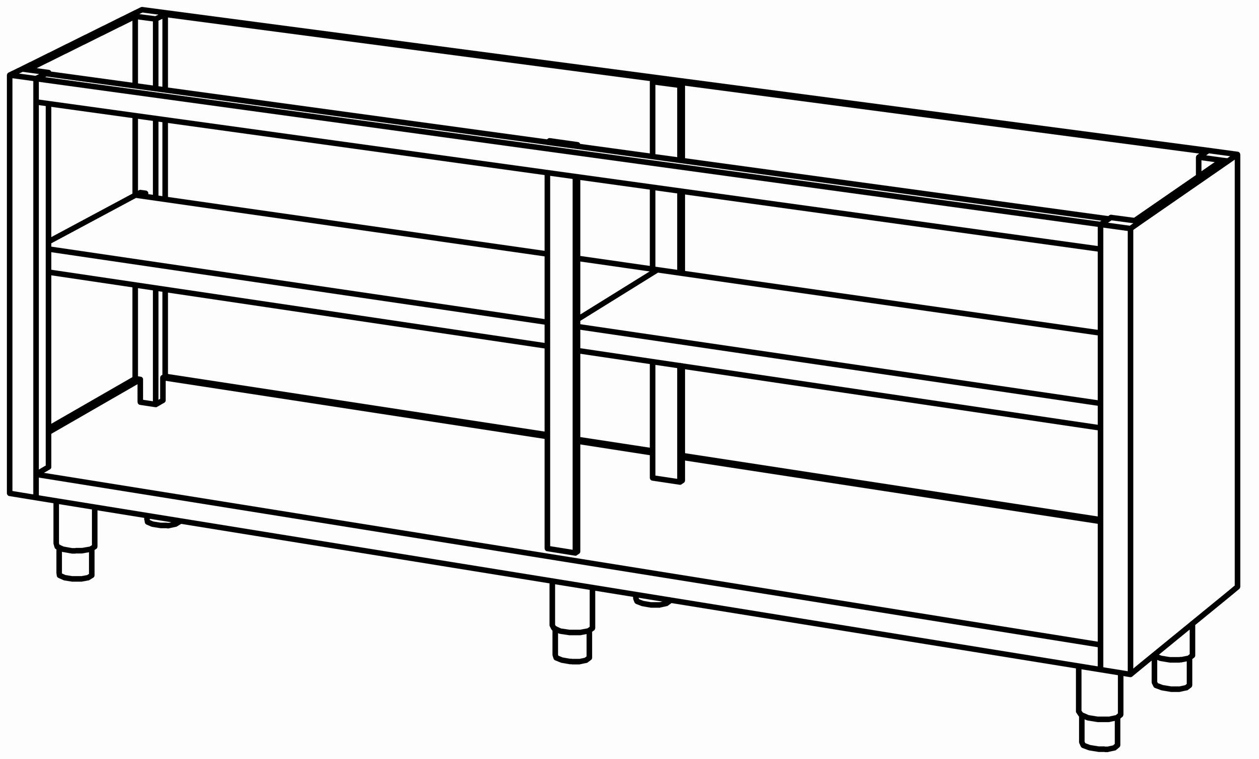 Schrankunterbau offen 2000x580, ZB