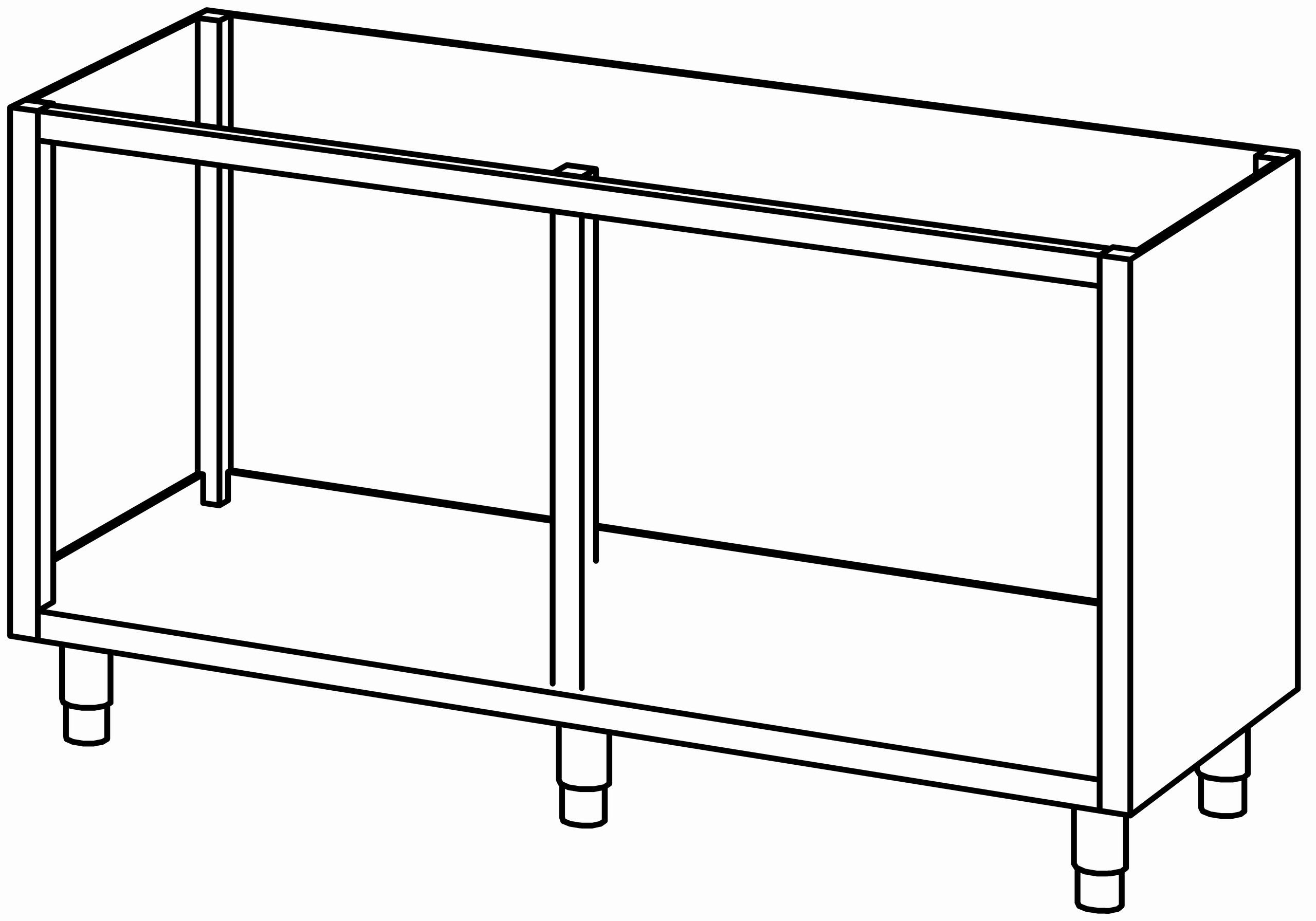 Schrankunterbau offen 1600x680