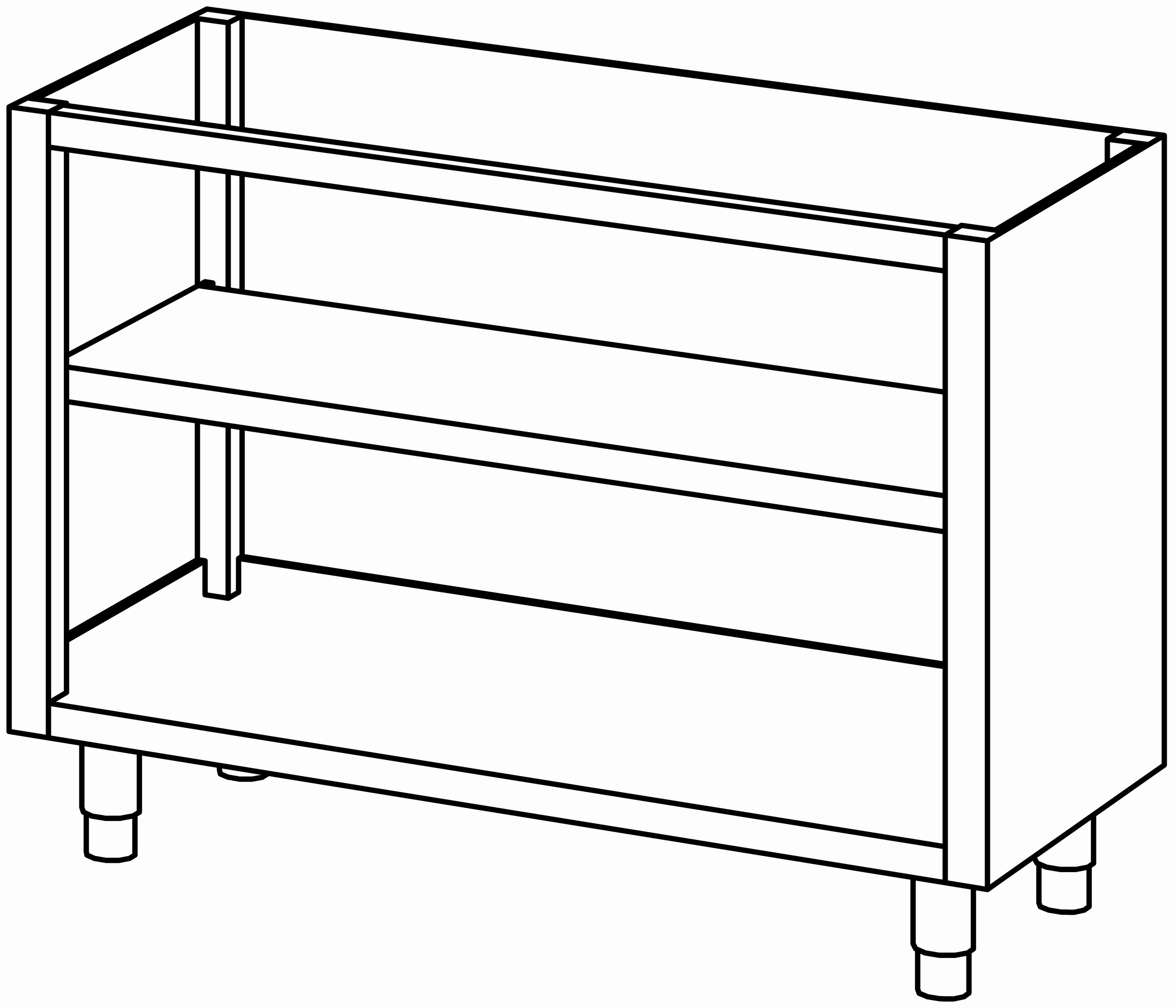 Schrankunterbau offen 1200x580, ZB