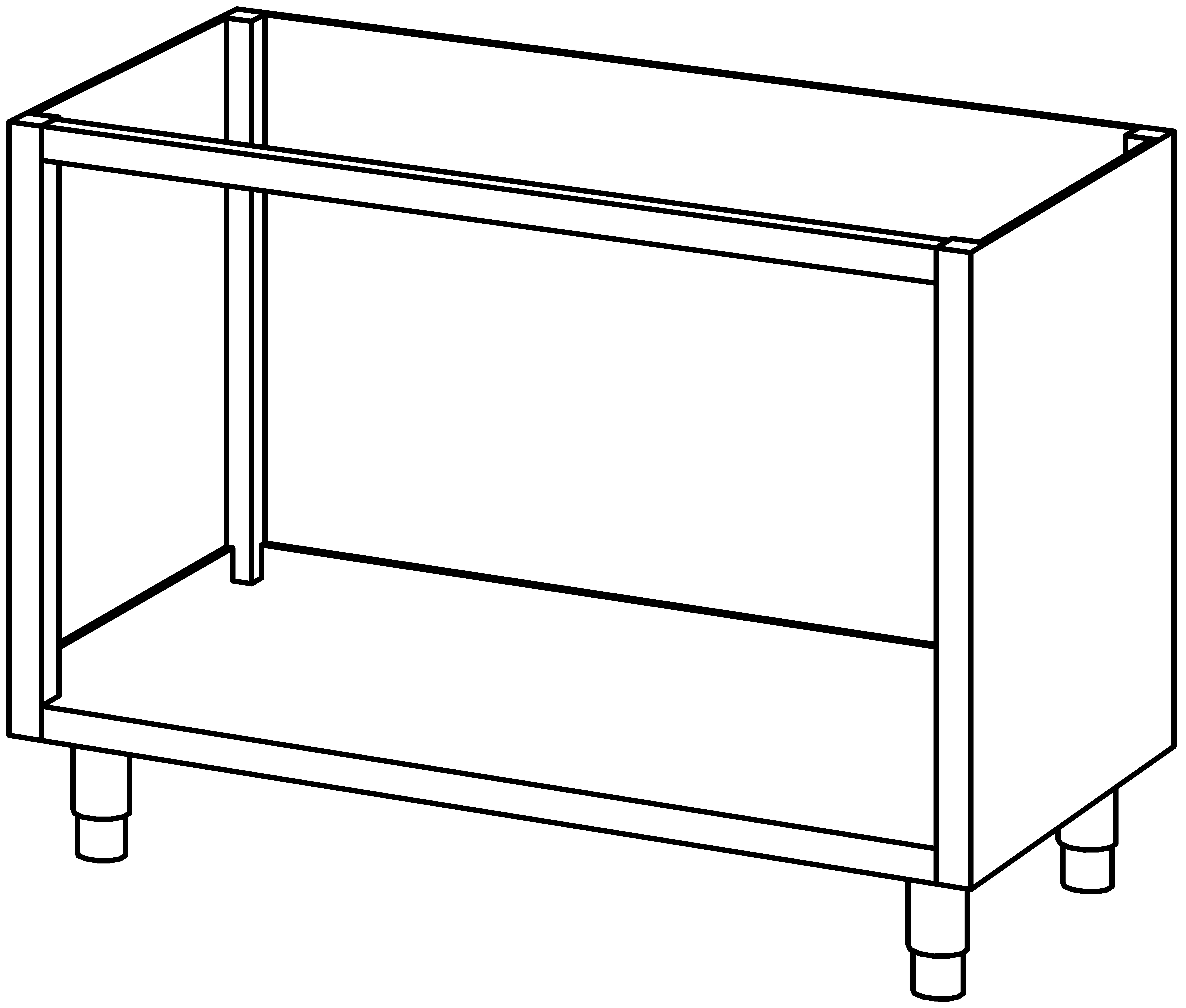 Schrankunterbau offen 1200x680