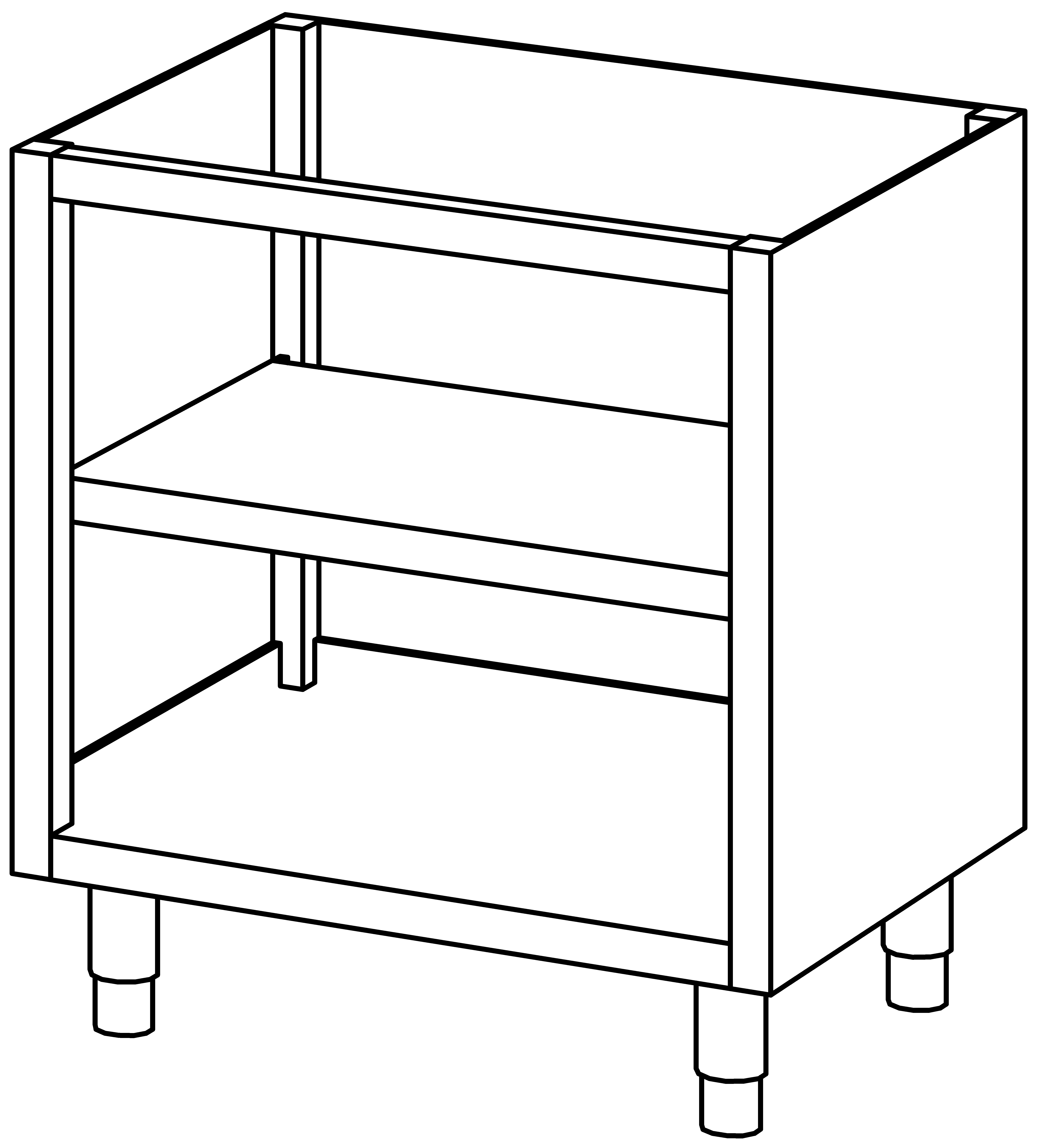 Schrankunterbau offen 800x680, ZB