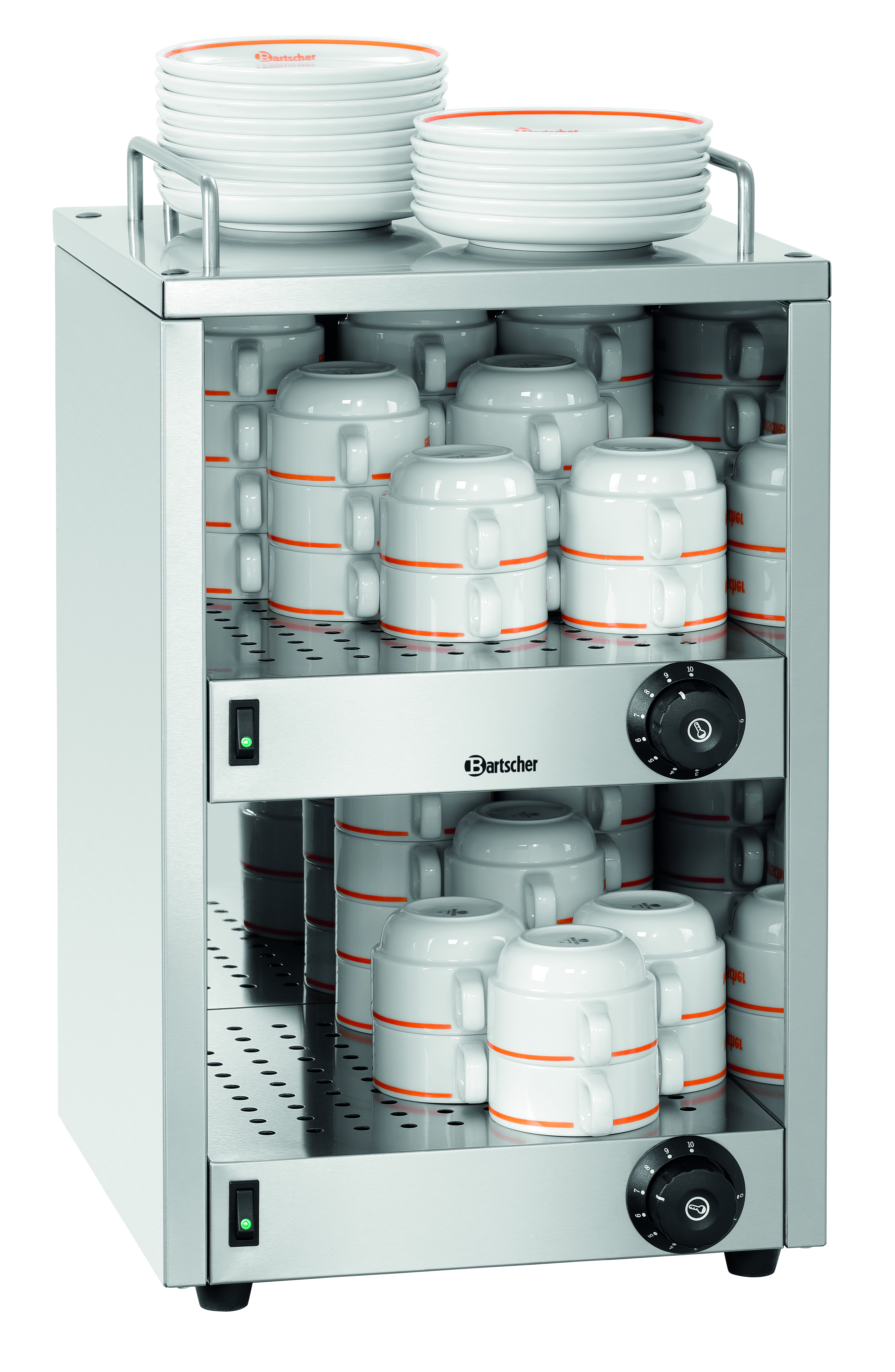 Tassenwärmer für 72 Tassen