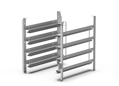 Auflageschienen 4x 600/400 oder GN 1/1