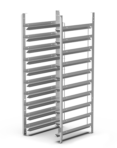 Auflageschienen 10x 600/400 oder GN 1/1