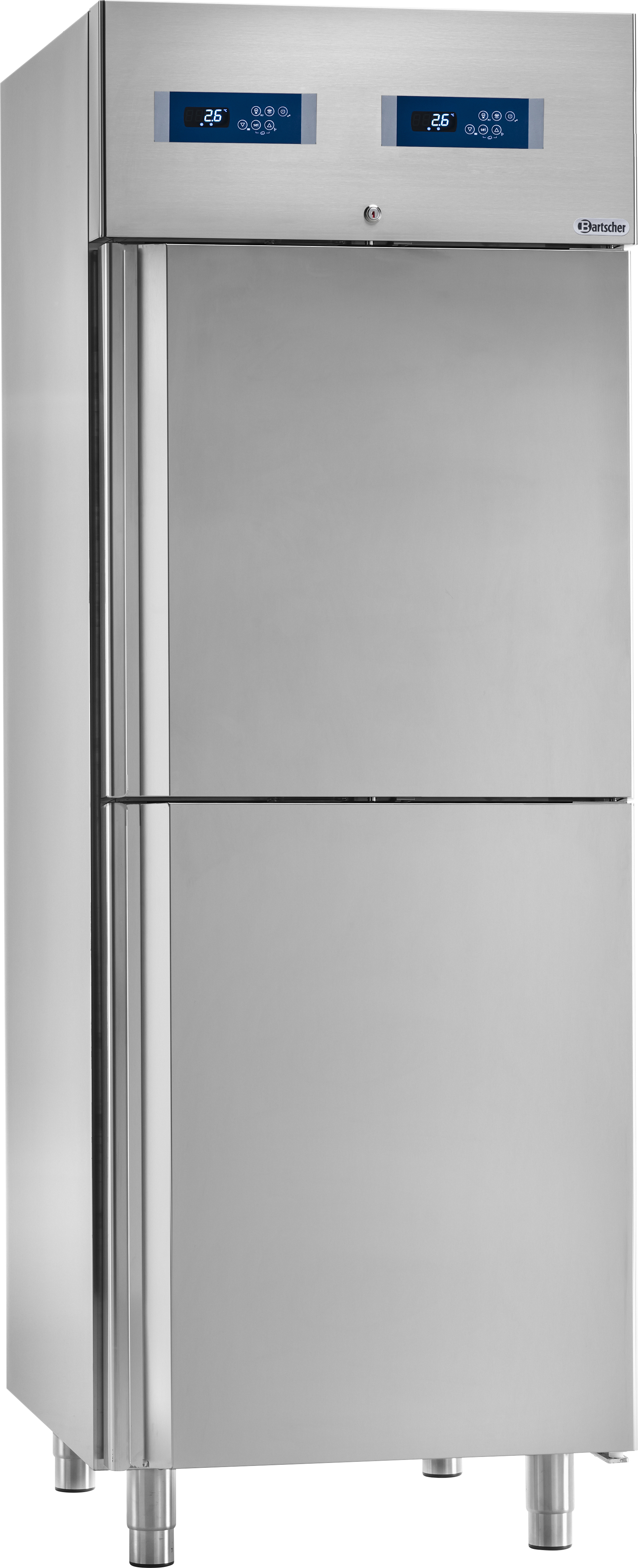 Kombi-Kühlschrank 700, 2 Zonen, rechts