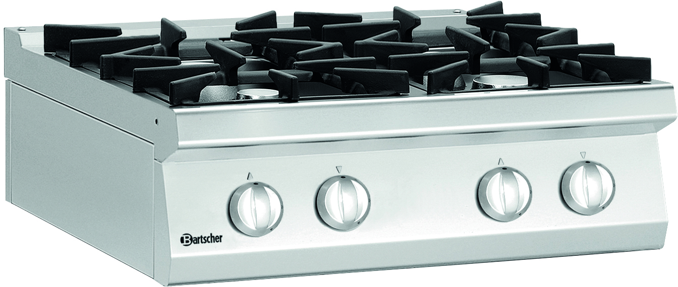 Gasherd 4 Flammen, Tischmodell S700