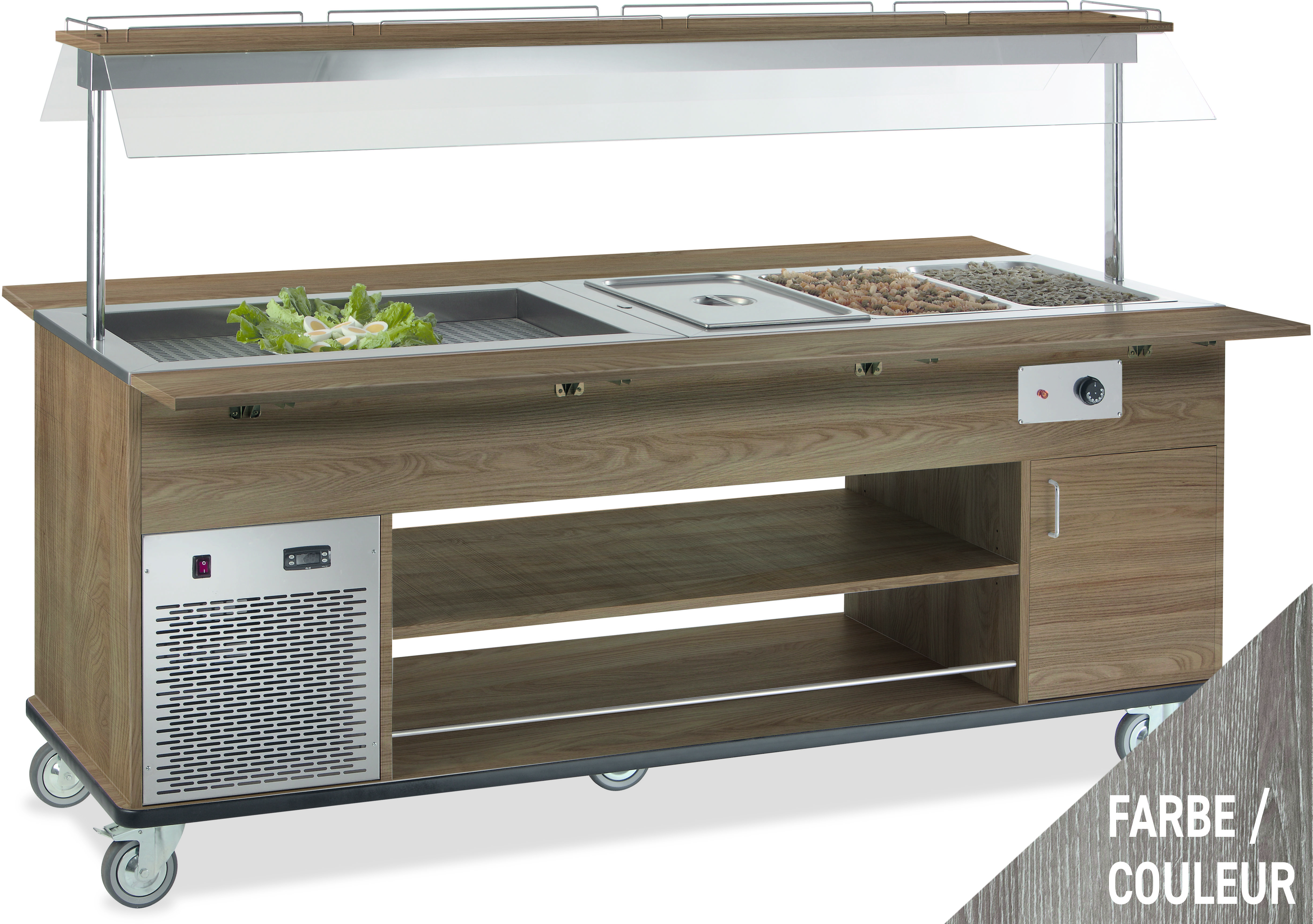Buffetwagen Kombi 2084, Grau