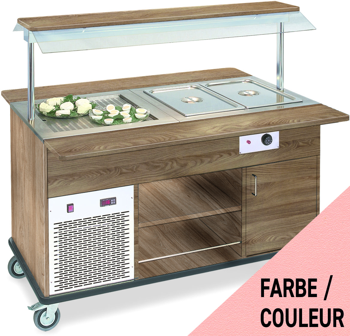 Buffetwagen Kombi 1434, Rosa