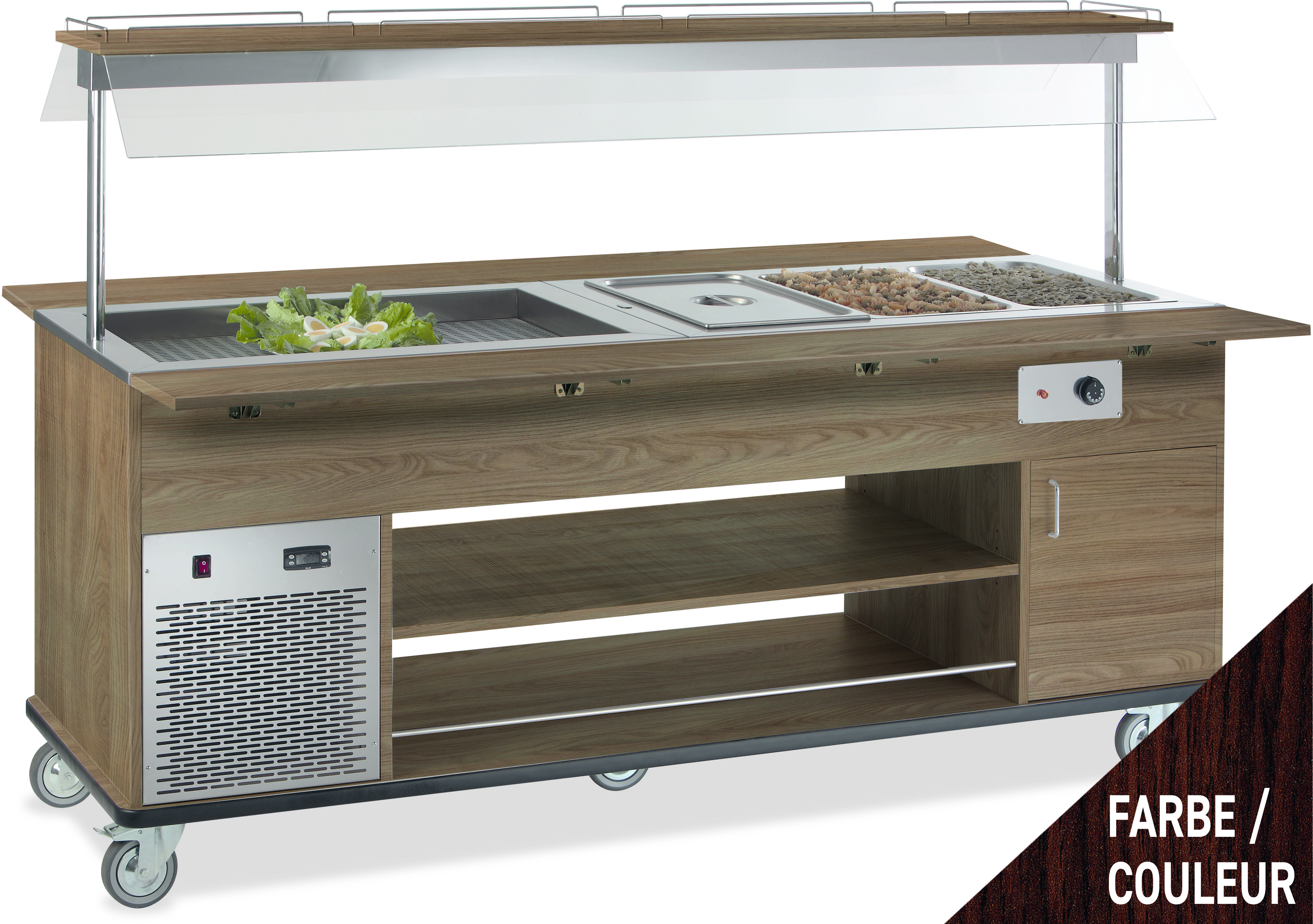 Buffetwagen Kombi 2084, Wenge