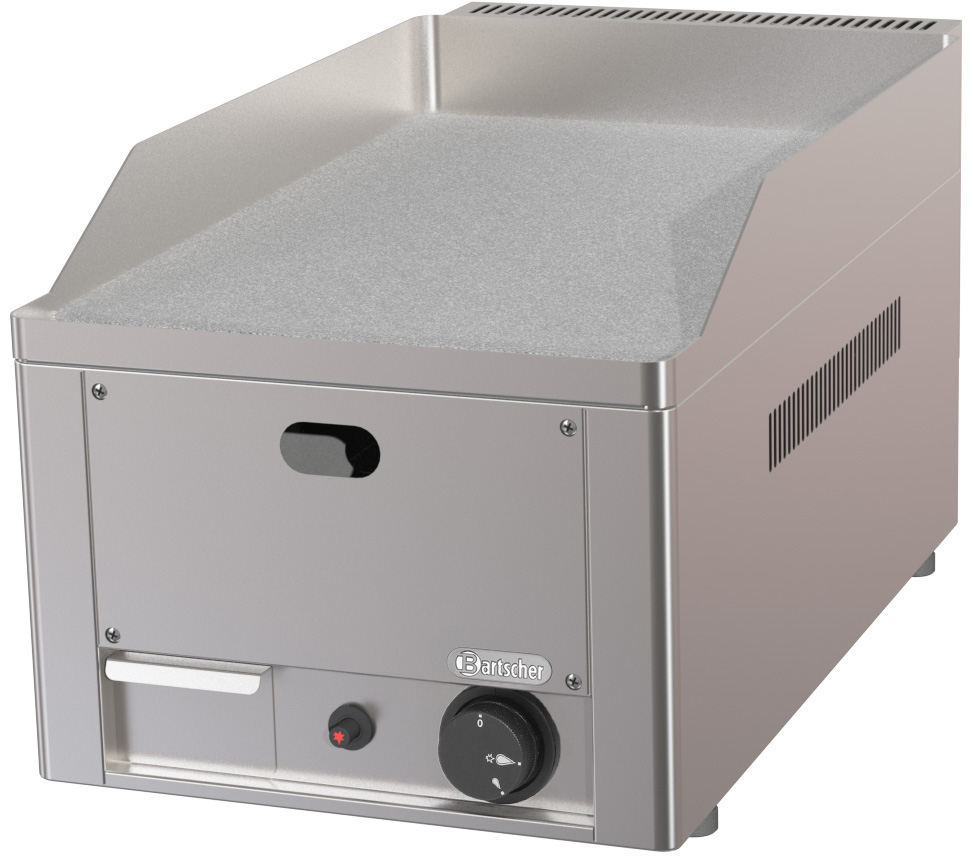 Gas-Griddleplatte 320, Chrom, glatt
