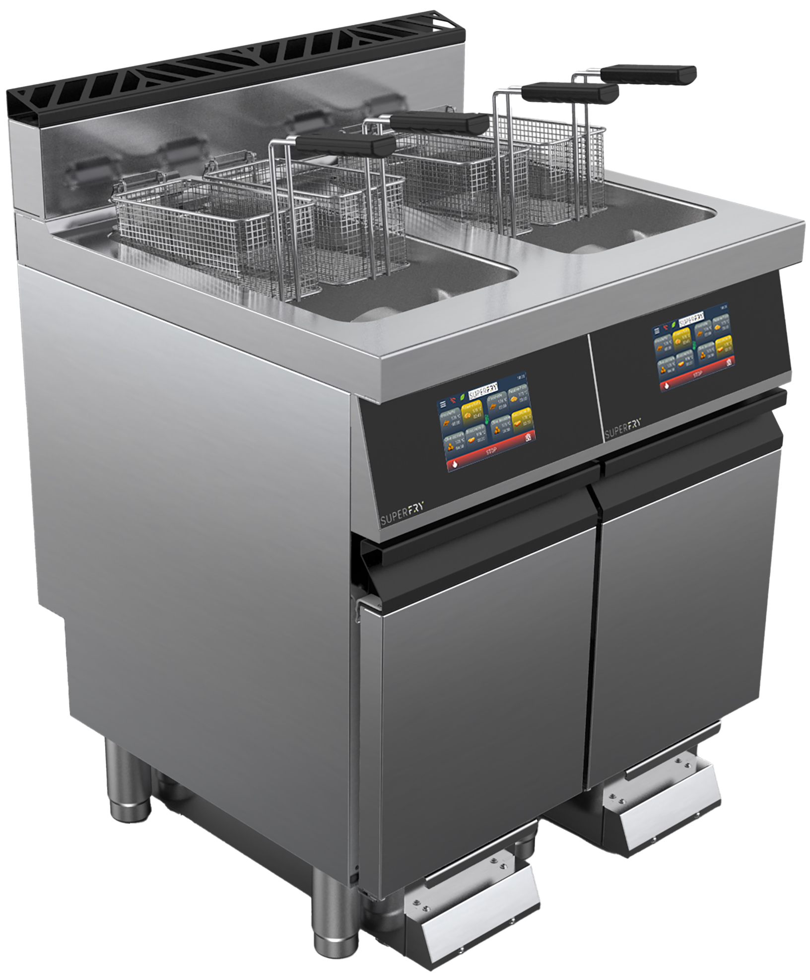 Gas-Fritteuse SuperFry 700, 2x15L