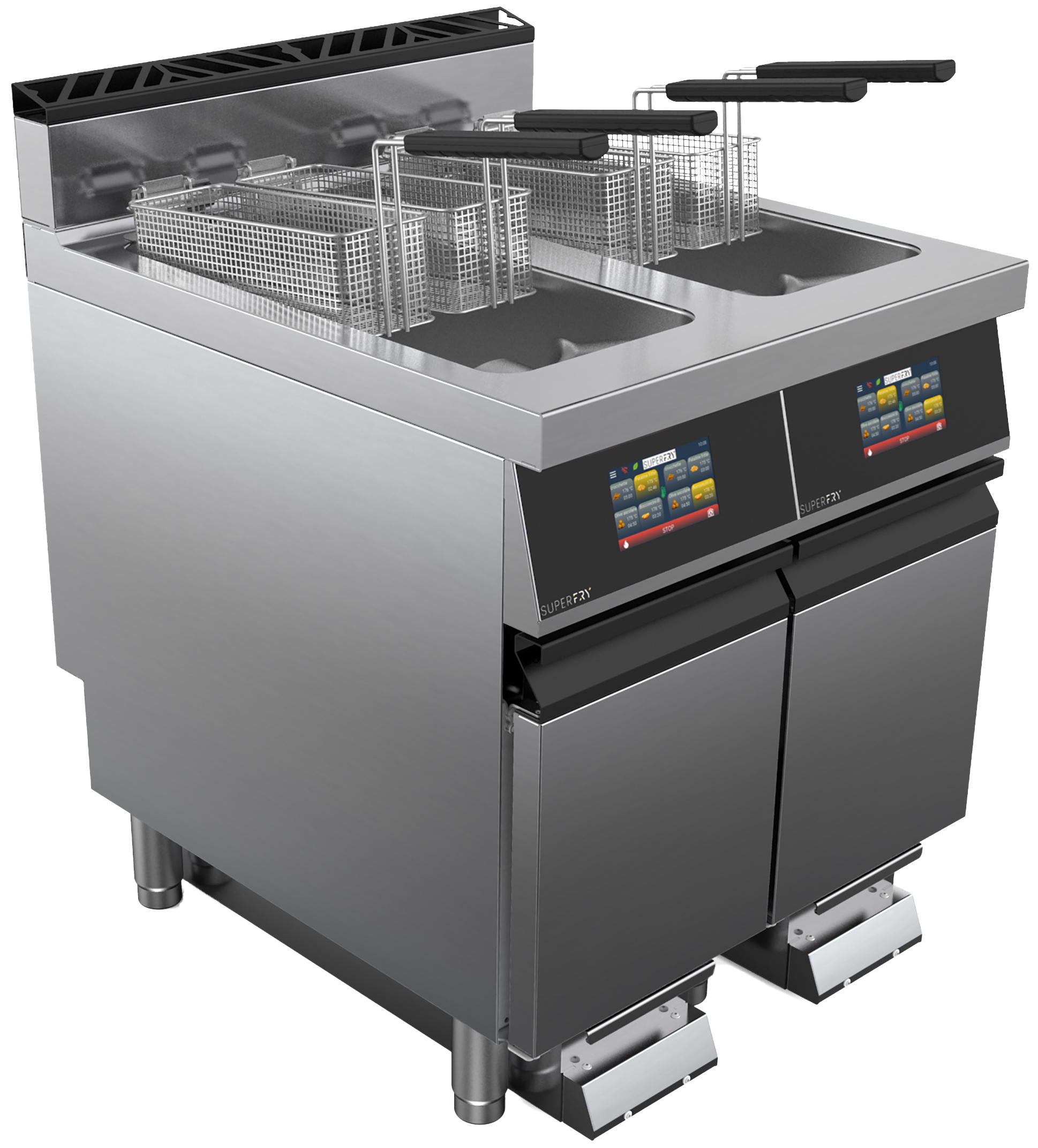 Gas-Fritteuse SuperFry 900, 2x20L