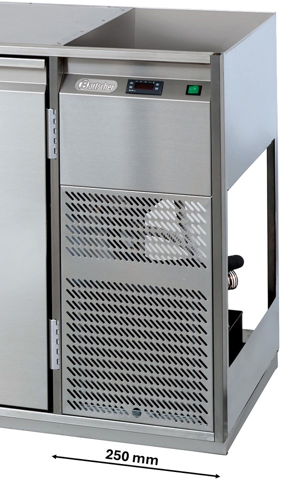 Aufpreis für schmales Aggregat 250mm