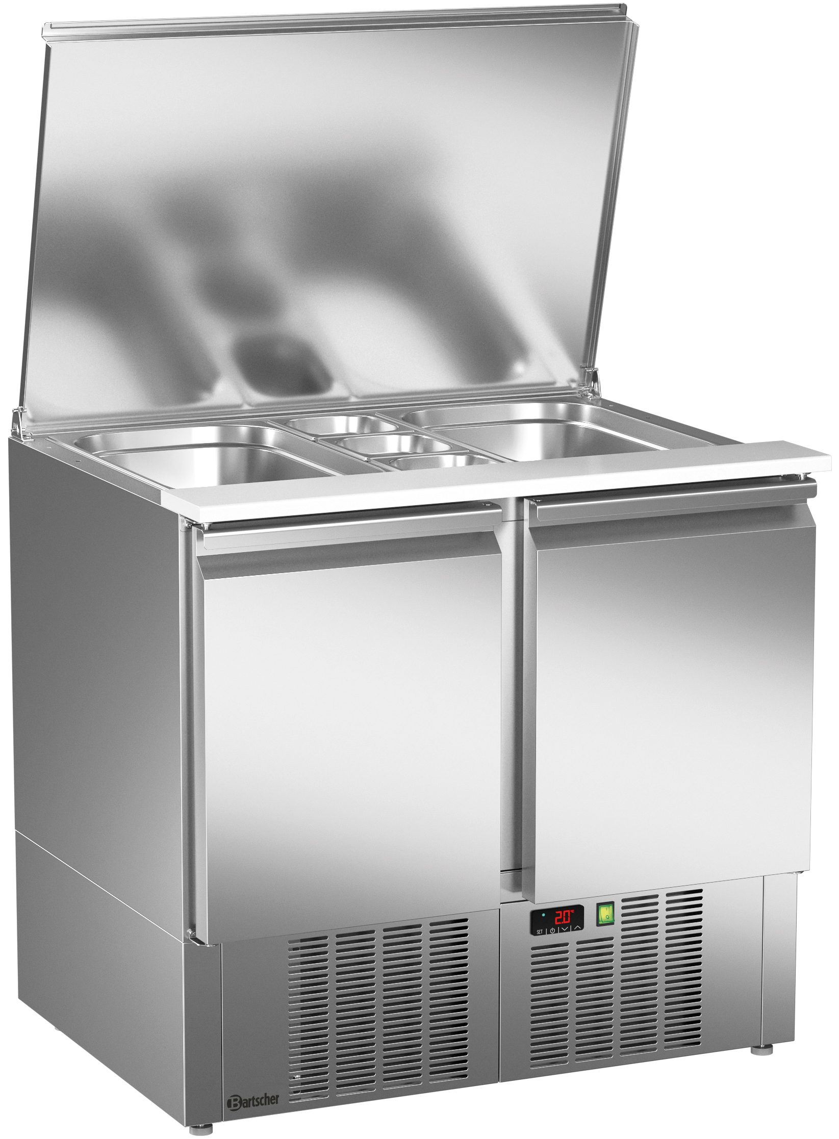 Saladette 900, 2 Türen