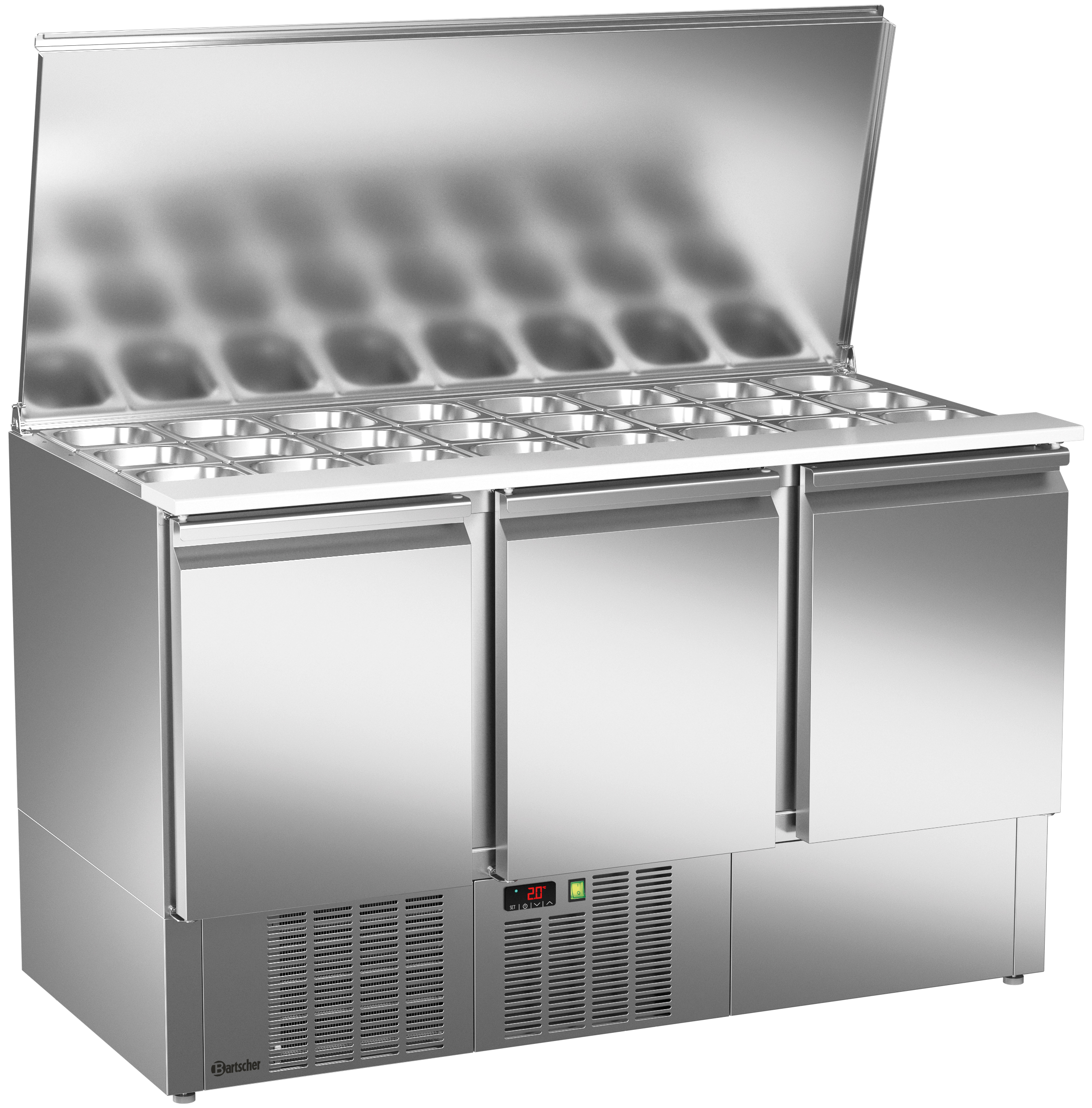 Saladette 1400, 3 Türen