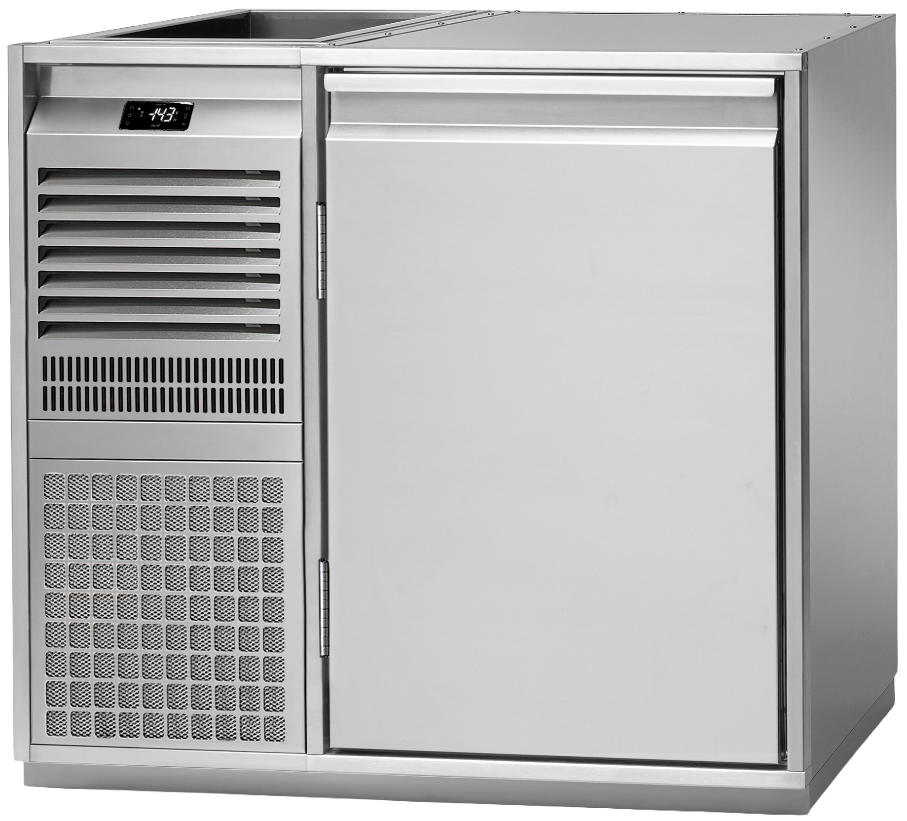 Barkühlunterbau T 580, 1 Tür, EK, links