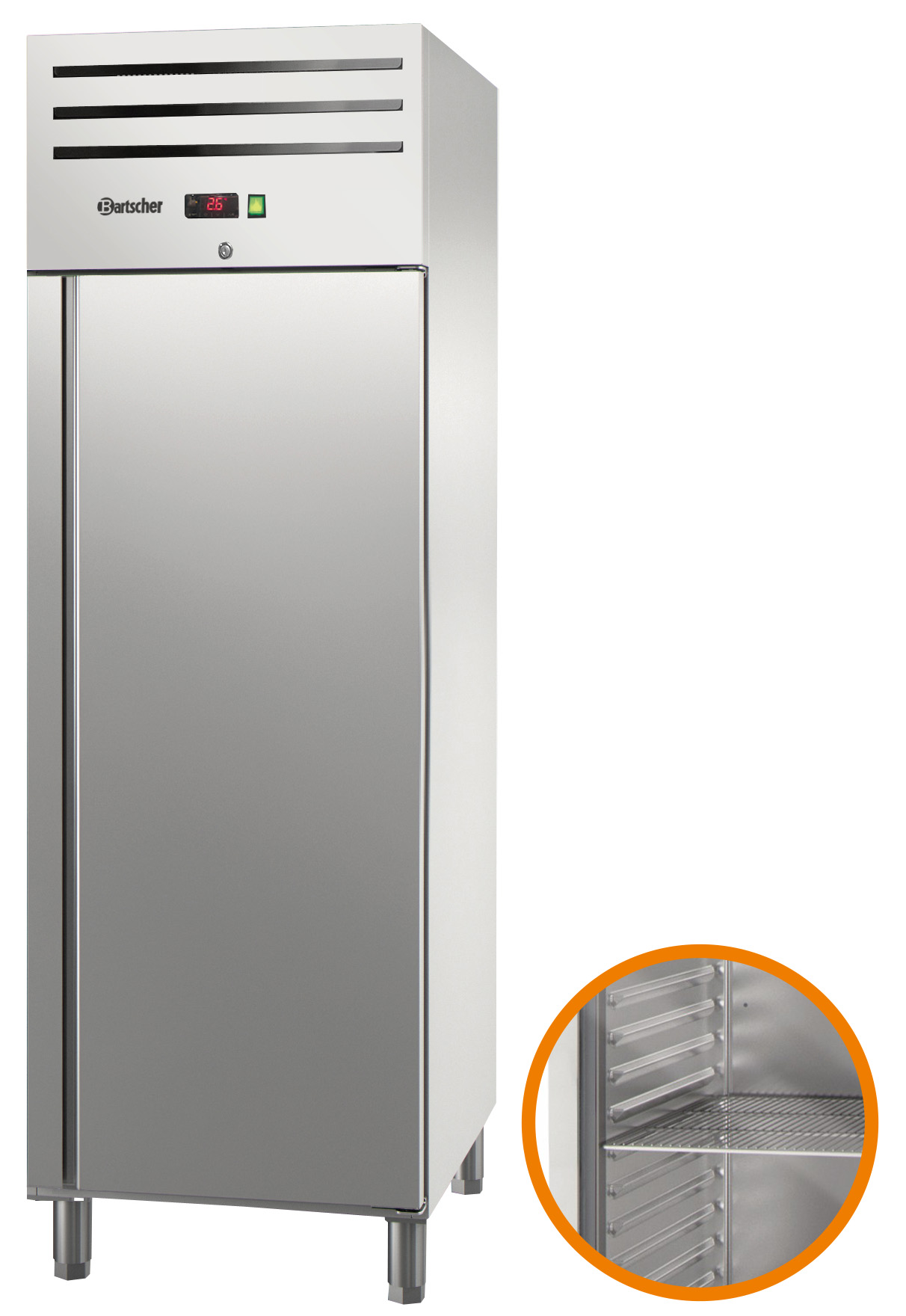 Kühlschrank Slim 700, rechts