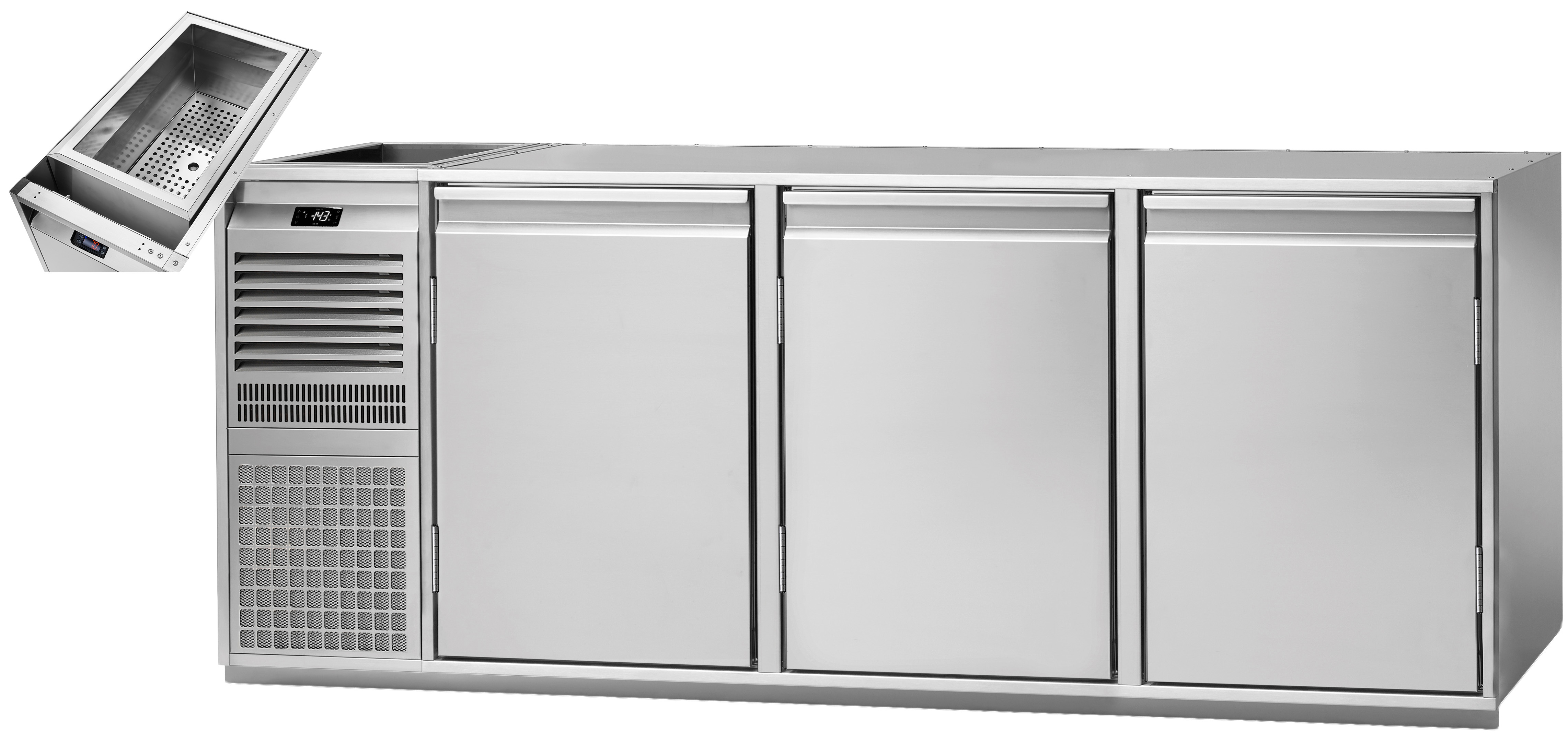 Barkühlunterbau FKW, T680, 3T, EK, links