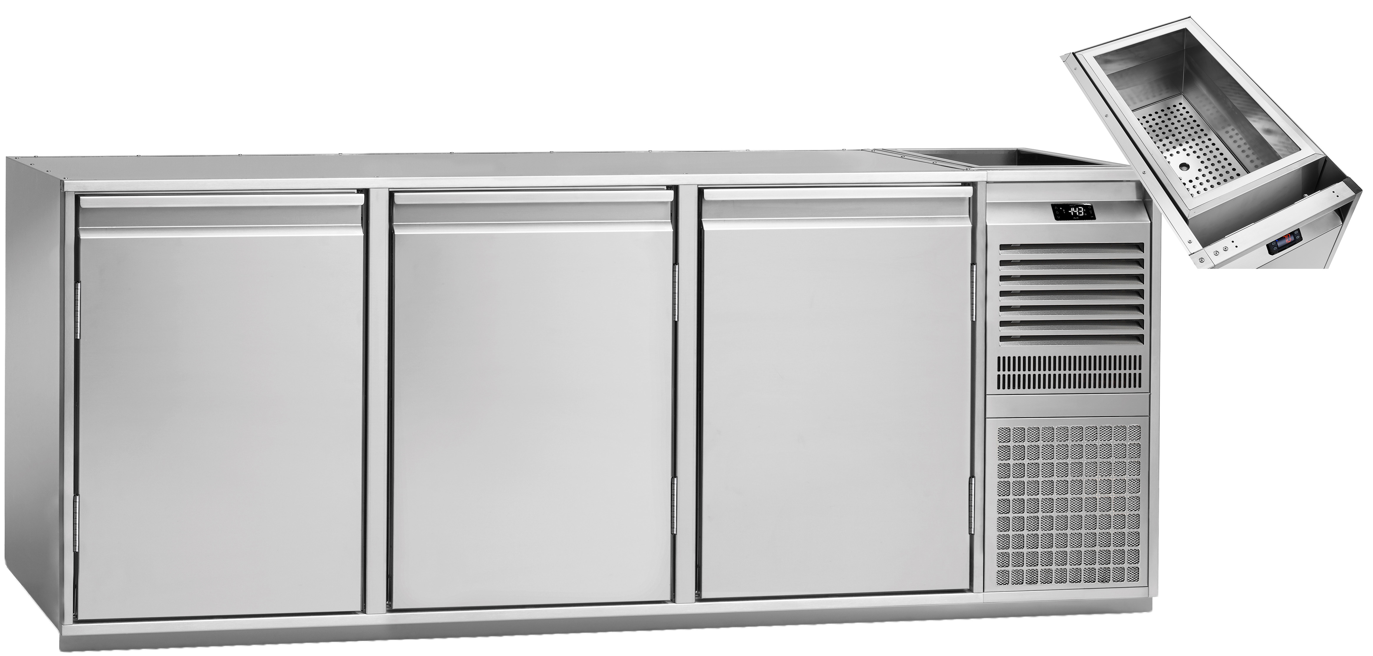 Barkühlunterbau FKW, T580, 3T, EK, re.
