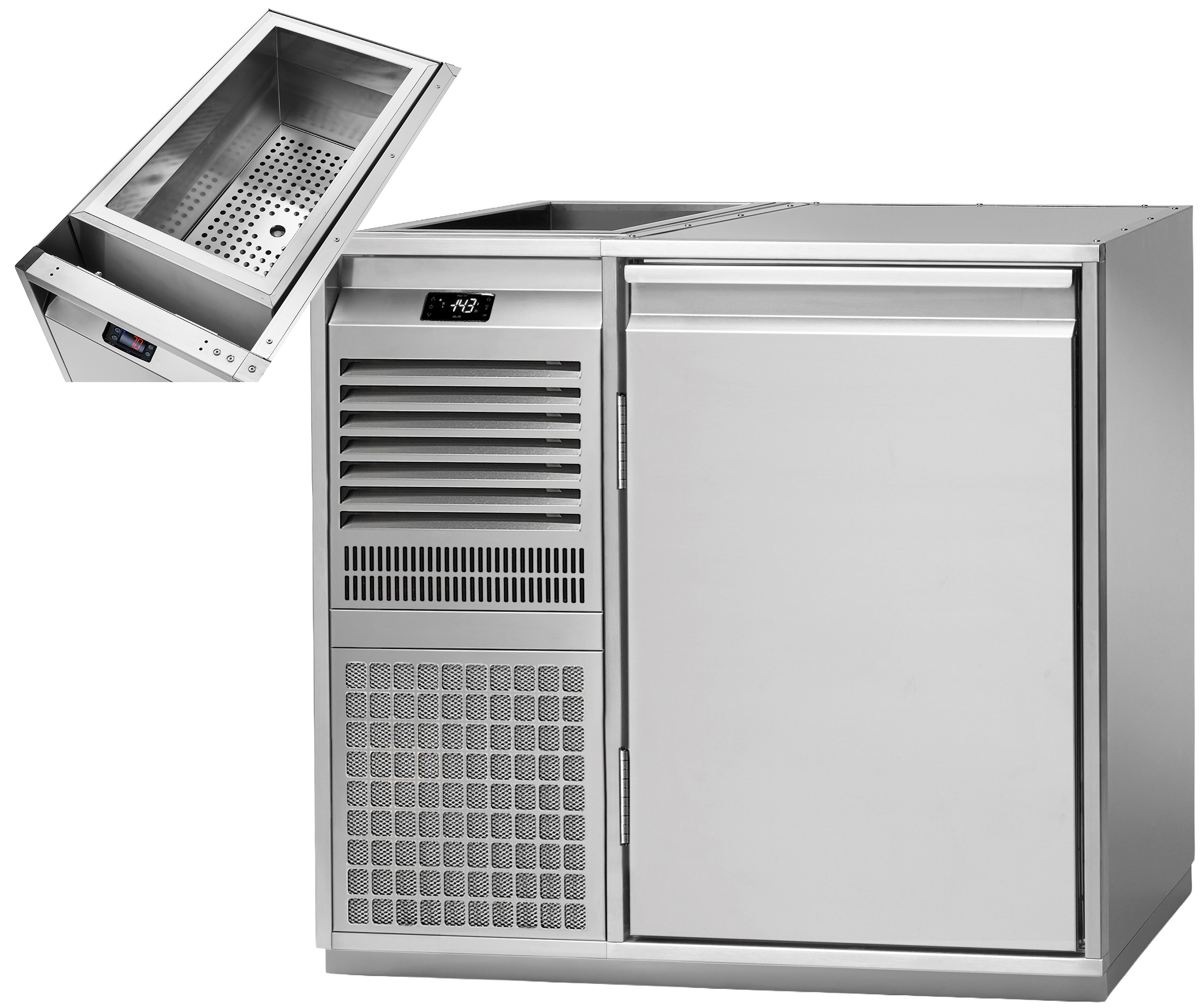 Barkühlunterbau FKW, T580, 1T, EK, links