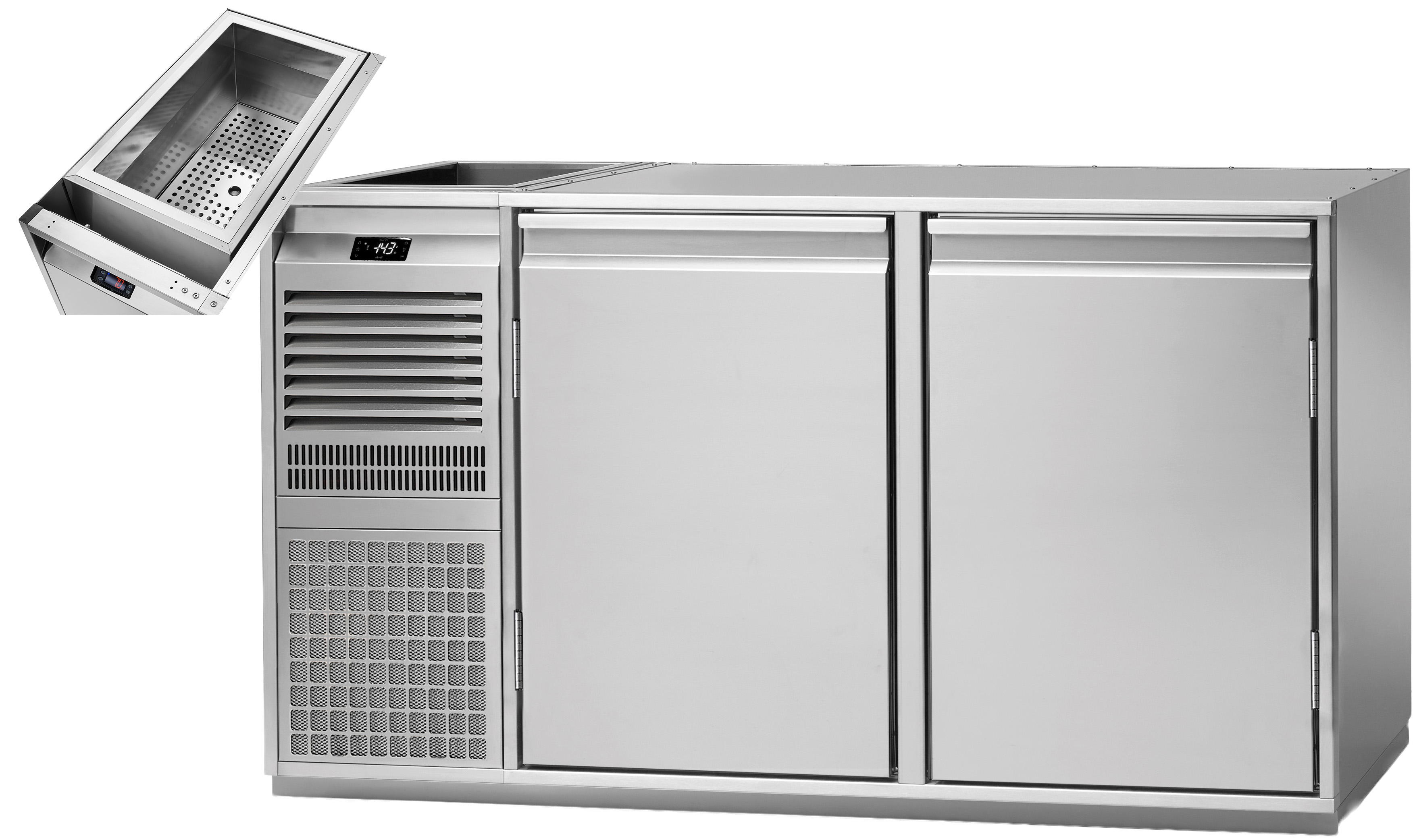 Barkühlunterbau FKW, T680, 2T, EK, links