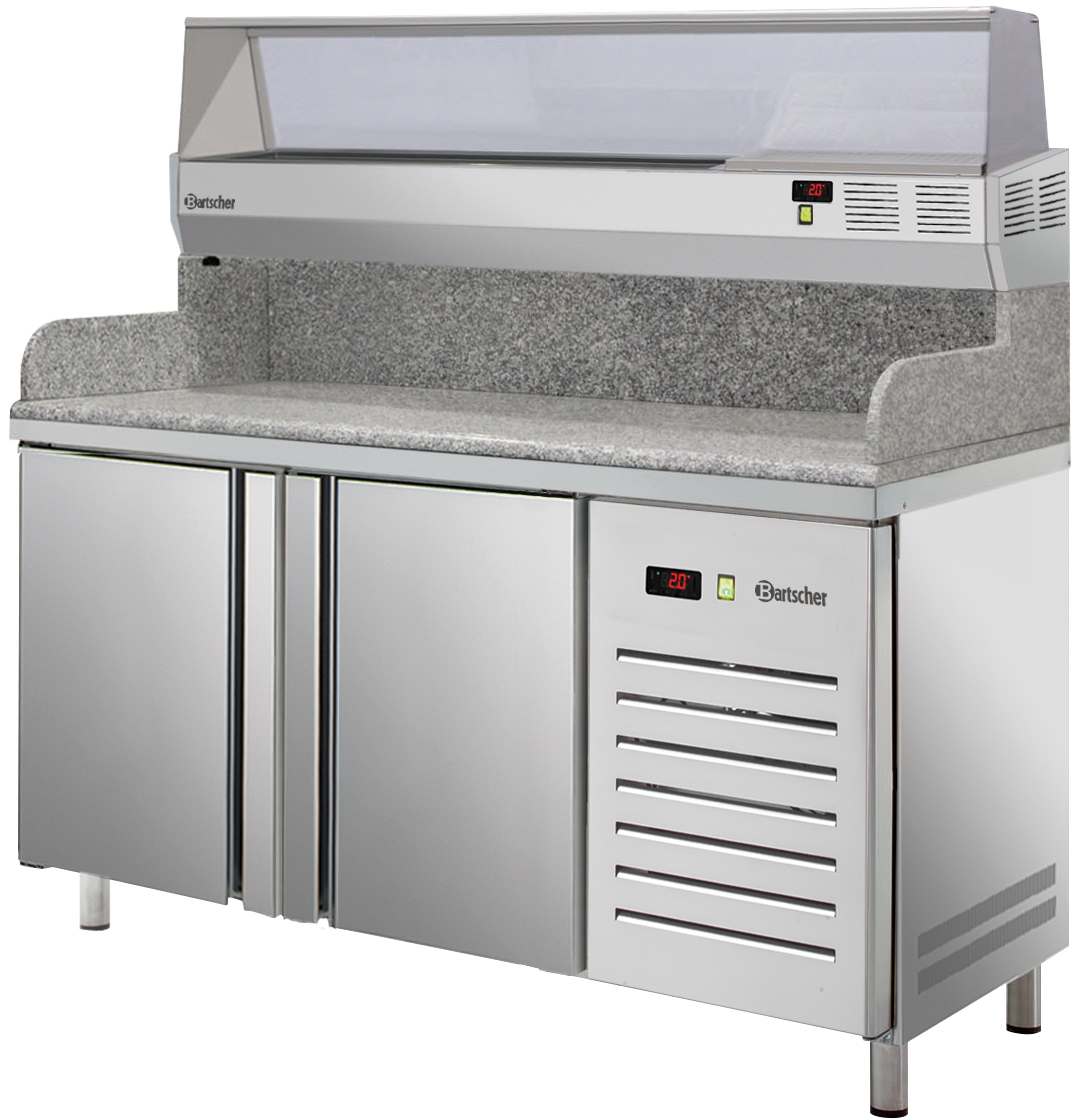 Pizzakühltisch 1492, 2 Türen