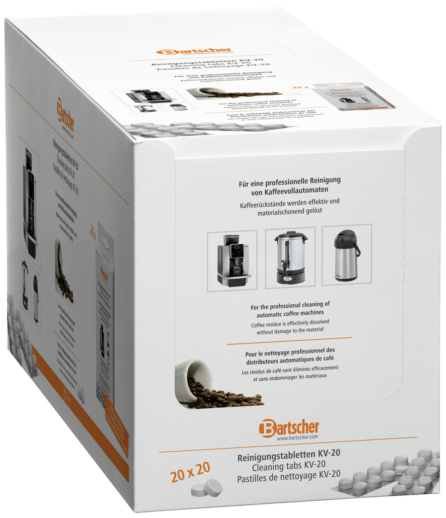 Reinigungstabletten für Kaffeemaschinen